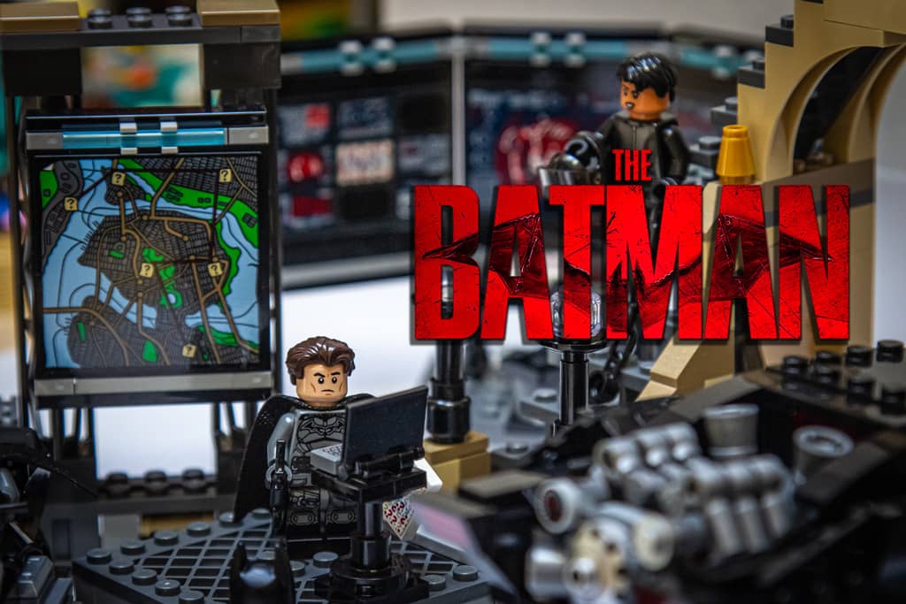 LEGO DC Batman La Batcave : l'Affrontement du Sphinx, Moto Jouet à