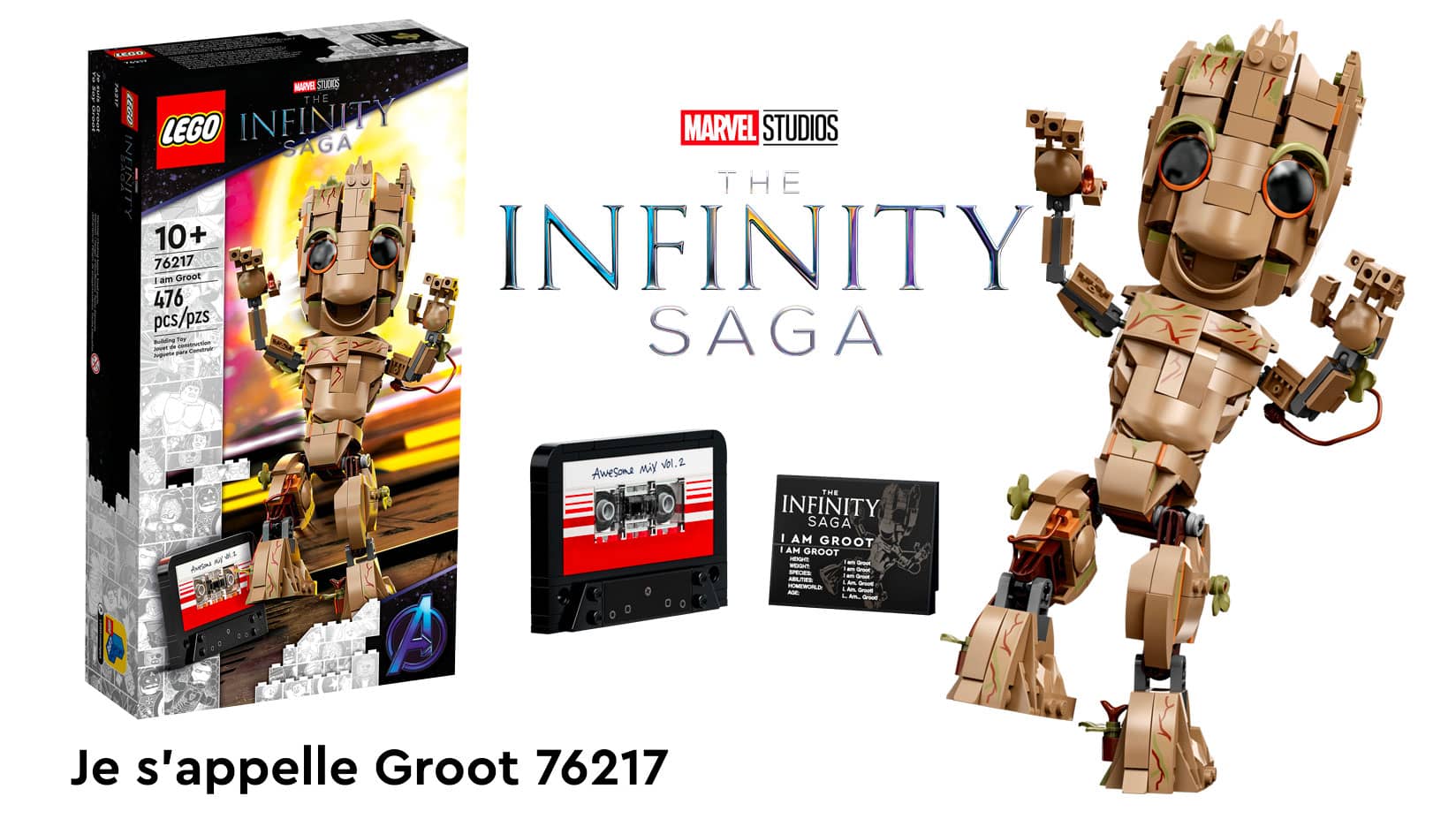Nouveauté LEGO Marvel : Je s'appelle Groot (76217) - Brickosophy